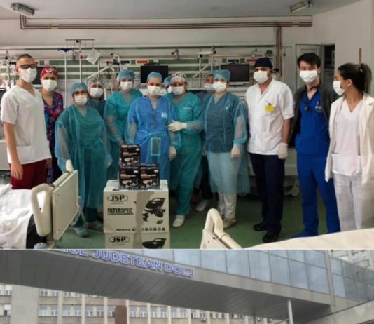 Personalul medical din zonele de risc ale SCJU Craiova este testat PCR pentru identificarea virusului Sars Cov2