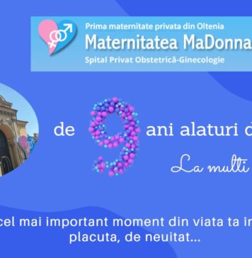 Se împlinesc 9 ani de activitate pentru Maternitatea Madonna Maria