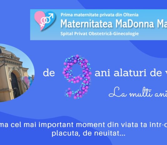 Se împlinesc 9 ani de activitate pentru Maternitatea Madonna Maria