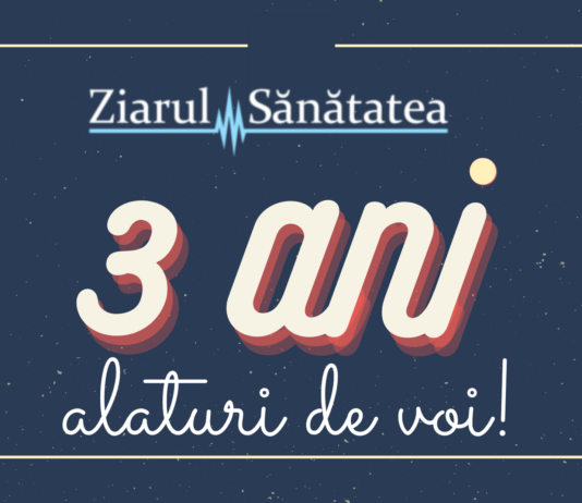 Împlinim 3 ani! Ziarul Sănătatea vă mulțumește!