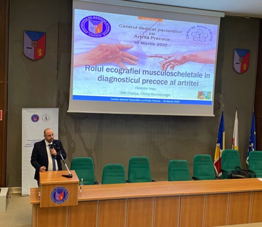 A fost lansat Centrul de Artrită Precoce din Craiova. Evenimentul s-a desfășurat în cadrul UMF Craiova