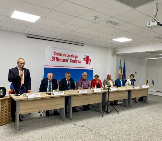 Oncologi medicali din țară și din Craiova, colaboratori din industria farmaceutică si CRO-uri, dar si lideri de opinie la nivel național, au participat astăzi la o întâlnire de prezentare a noului Centru de Oncologie Sfantul Nectarie din Craiova