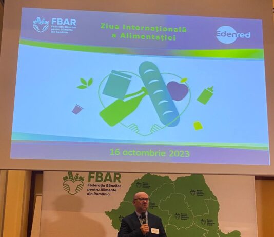 Federatia Bancilor pentru Alimente din Romania – FBAR în parteneriat cu EDENRED Romania a celebrat Ziua Mondială a Alimentației alături de ONG- uri, asociații și partenerii donatori