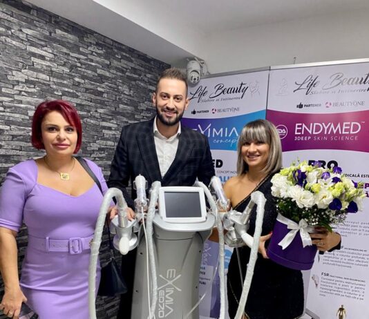 La aniversarea celor 4 ani de la inaugurarea Centrului de înfrumusețare Life Beauty -Slăbire si Întinerire, au fost prezentate ultimele achiziții ale centrului în materie de echipamente estetico- medicale de top!