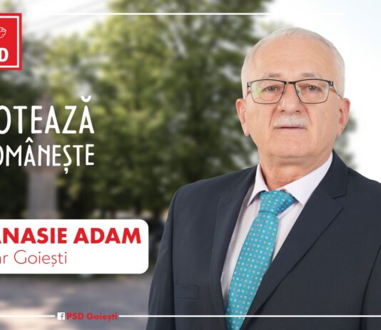 Adam Atanasie revine la Primăria Goiești cu noi proiecte pentru comunitate!