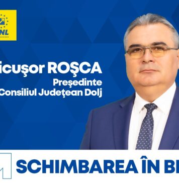 Liberalul Nicușor Roșca: Clădim împreună o comunitate de care să fim mândri