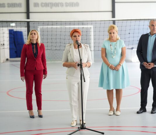 Sală nouă de sport pentru elevii Școlii Gimnaziale „Gheorghe Țițeica”