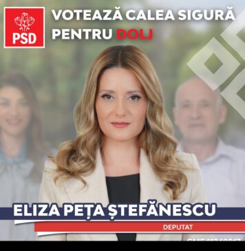 Alegeri parlamentare 2024. Eliza Peța-Ștefănescu, un om tânăr și implicat pe calea sigură pentru România!