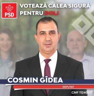 Constantin Cosmin Gîdea și echipa PSD Dolj, garanția dezvoltării județului Dolj