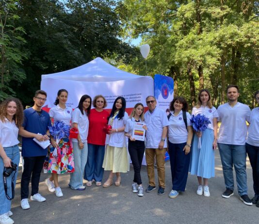 ,,Măsoară-ți tensiunea arterială”- Acțiune publică de informare organizată la Craiova de Societatea Română de Cardiologie cu sprijinul UMF Craiova