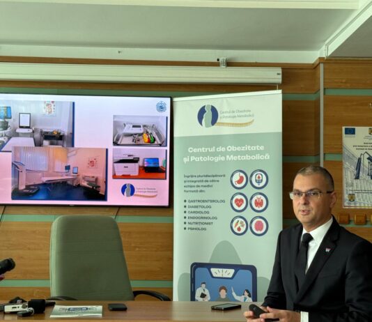 Astăzi a fost lansat Centrul de Obezitate și Patologie Metabolică în incinta Spitalului Județean de Urgență Craiova, un proiect medical de referință pentru întreaga regiune Oltenia