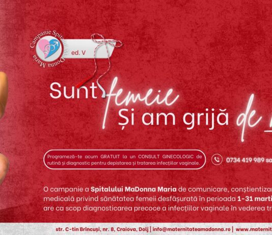 Spitalul Maternitate Madonna Maria dă startul campaniei : ”𝗦𝘂𝗻𝘁 𝗳𝗲𝗺𝗲𝗶𝗲. 𝗦̦𝗶 𝗮𝗺 𝗴𝗿𝗶𝗷𝗮̆ 𝗱𝗲 𝗺𝗶𝗻𝗲!” ediția a 5- a