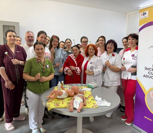 Pentru că fiecare viață începe cu iubire- cursuri gratuite pentru proaspetele și viitoarele mămici, organizate de Asociația Moașelor Independente și Spitalul Clinic Municipal Filantropia