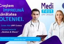 MediFest debutează la UMF Craiova! Peste 30 de agenți economici, față în față cu studenții și rezidenții craioveni